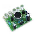 Audio controlled LED indicator - DIY audio spectrum analyzer