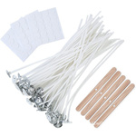 Candle making kit - DIY - 100 wicks - 60 washers