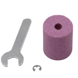 Spare set for Drill sharpener stone - key - ring