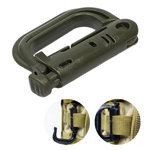 Belt Mounted Carabiner - 55mm - Carabiner - Survival - Buckle - EDC