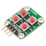 TACT 2x2 switch keypad - 4 button matrix for Arduino