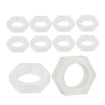 Nylon nut M3 - 10 pcs - for nylon screws