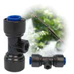 Sprinkler nozzle adapter - garden connector - quick coupler - misting system