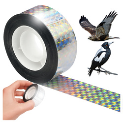 Double-sided reflective holo tape - 24mm - 50m - bird repellent