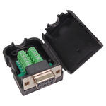 Adapter szeregowy DB9 - male - male - przejściówka