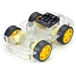 4WD robot chassis ZK-03 - 260mm - 4 motors with encoders - mobile platform
