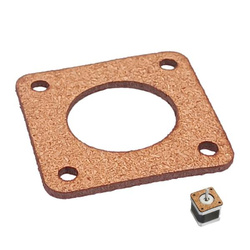 Cork shock pad for NEMA17 stepper motor - insulation.