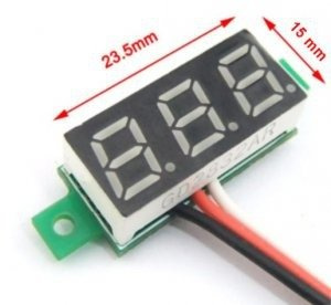 Woltomierz DC 6-30V - 0,36 Woltomierz DC 6-30V - 0,36