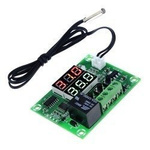 Digital thermostat W1219 - adjustable -50C +110C - module - dual display