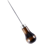 Leather awl - pear - 11,5cm - for upholstery - wooden handle