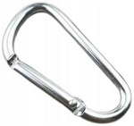 Type-D aluminum carabiner - 45mm - Carabiner - Survival - EDC