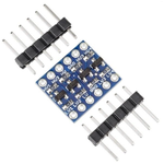 Konwerter poziomów 3,3/5V - 4 kanały - stanów logicznych SPI/UART - Arduino