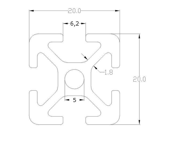 profil aluminiowy 2020