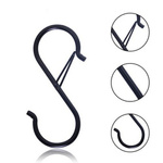 S-type hook with buckle - 90mm - railing hook with security - hook