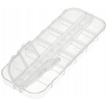 Organizer 12 compartments 130x50x15mm - trinket container - box