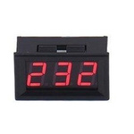 Digital voltmeter mini 70V - 500V AC - red