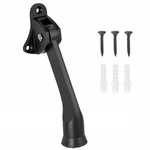 Door stop black 12cm leg universal support