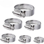 Clamp 51x70mm - 5 pcs - metal worm clamp for pipes and hoses