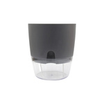 Pot with Irrigation System 8.2cm Grey Automatic Watering Harmony