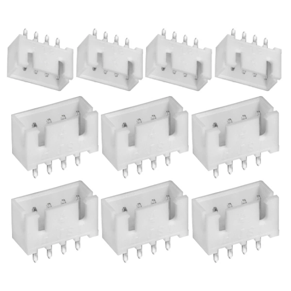 Wtyk XT30 z przewodem - żeński 100mm Wtyk micro JST 4 pin