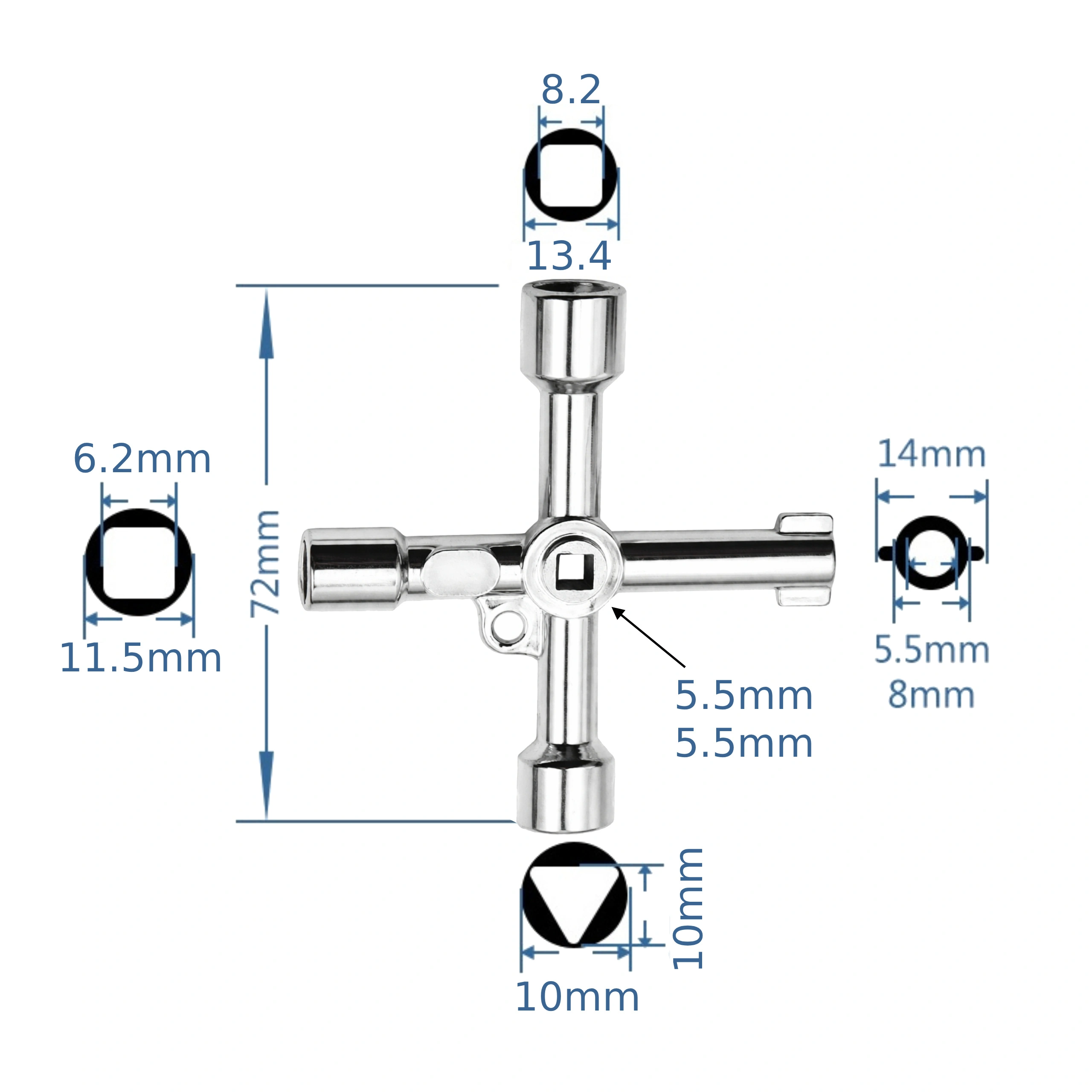 Klucz do szafek technicznych