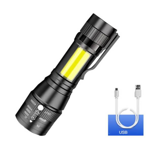 mini latarka LED COB