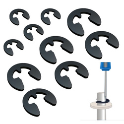 Pin - E-clips - 3 mm - pin - seger - 10 pcs