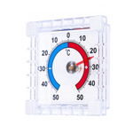 Self-adhesive round thermometer -50C +50C - external temperature gauge