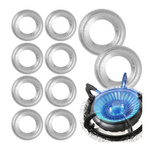 Stove burner cover - aluminum- 10pcs - washer