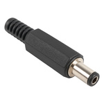 Wtyk Jack DC 5,5mm/2,1mm - żeńskie na przewód lutowany