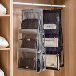 Handbag closet hanging organizer - Hanger - 6 pockets