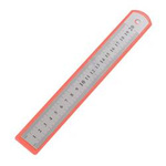 Metal ruler 20 cm - 8 inches - 0.3mm- double-sided - precise