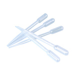 Plastic Pipette with Dropper - 1ml - With Graduation -100pcs