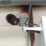 Dummy CCD surveillance camera - False alarm