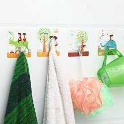 Self-adhesive hanger - hook - mix of designs - wall bracket