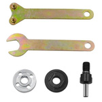 Wrench with nut washer shank M10 - angle grinder disc mounting kit