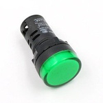 Green LED indicator light - AD16-22DS - indicator light