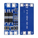 BMS PCM PCB charging and protection module for Li-ion cells - 2S - 8.4V - 13A - for 18650 cells