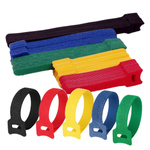 Velcro Cable Ties Set of 100 Pieces 3 Lengths Mix Colors