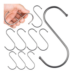 Haczyk typu S - 100mm - Wieszak metalowy - Hak