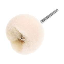 Cashmere polishing tip 25mm - for dremel, mini rubbermaid
