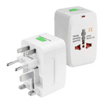 Adapter uniwersalny - przejściówka USA/UK-EU -Wtyczka Ameryka, gniazdo  Anglia, Europa