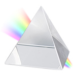 Optical Prism Glass Triangle Pyramid 40mm Glass For Photographer