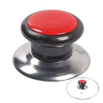 Lid handle - red - pot pan knob