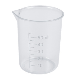 Plastic cup with measuring cup 50ml - kitchen measuring cup