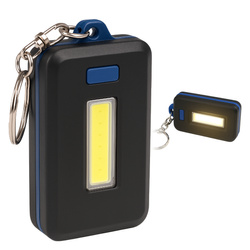 Latarka brelok - 3x AAA - latarka COB - mini lampka