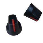 Potentiometer knob - SP-213 axle 6mm - high. 17mm - knob Red 1 pc