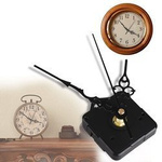 Quartz mechanism for wall clock with decorative DIY hands