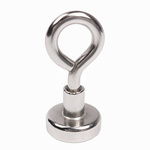 Neodymium Magnet With Hook - 20x36mm - Strong Hanger