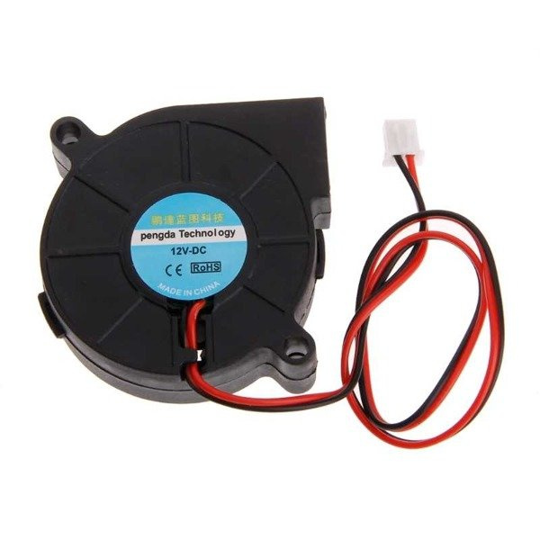 Wentylator turbina 40x40 BLOWFAN 12V Wentylator turbina 5015